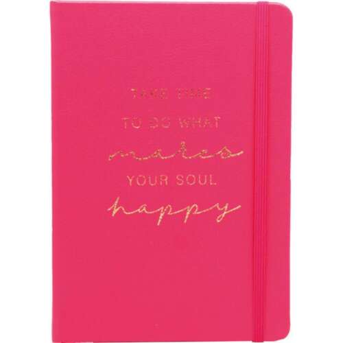 LIBRETA MO A5 100G 80H PUNTOS FUSCIA