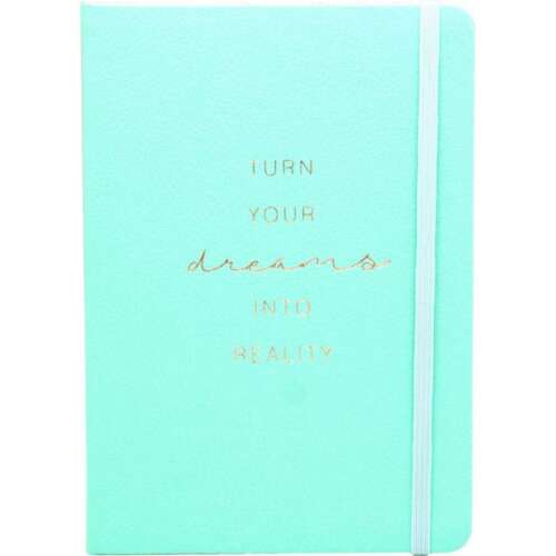 LIBRETA MO A5 100G 80H PUNTOS TURQUES