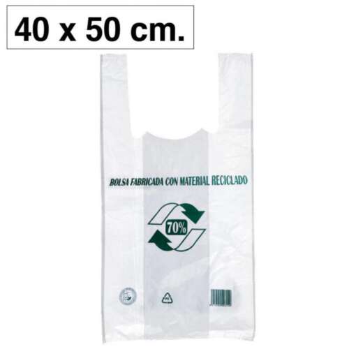 BOLSA CAMISETA MAKRO 50MC 40X50 /100U