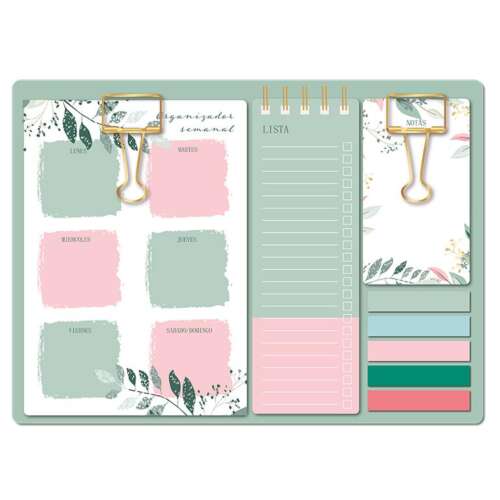 SET ORGANIZADOR SEMANAL CAMPUS TABLA