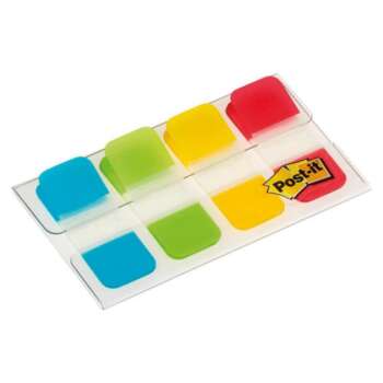 BANDERITAS POST-IT 16X38 RIGIDA 4COL