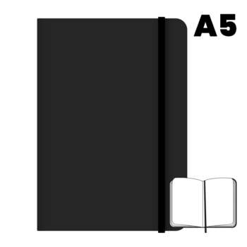 LIBRETA CAMPUS A5 T.F 96H 75G LIS NEG