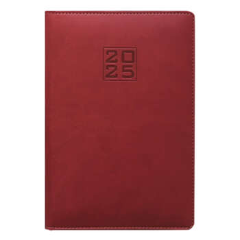 AGENDA 25 MK 150x210 DP PVC RONDA ROJ