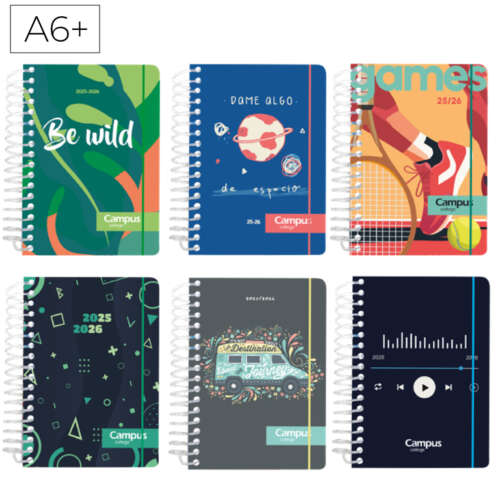AGENDA ESC. 25 CAMPUS A6+ T.PP D/P ST