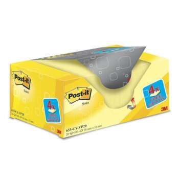 NOTA ADH.POST-IT 38x51mm 20X100H CY