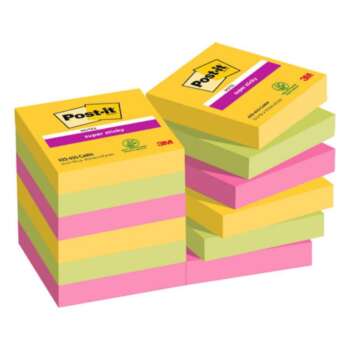 NOTA SADH.POST-IT 47x47mm 12x90H CARN