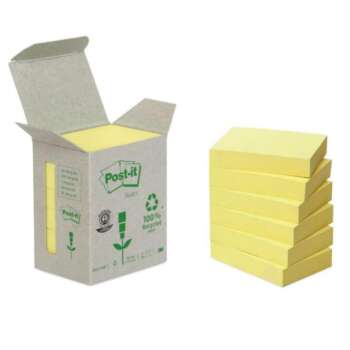 NOTA ADH.POST-IT 38x51mm 6x100H REC Y