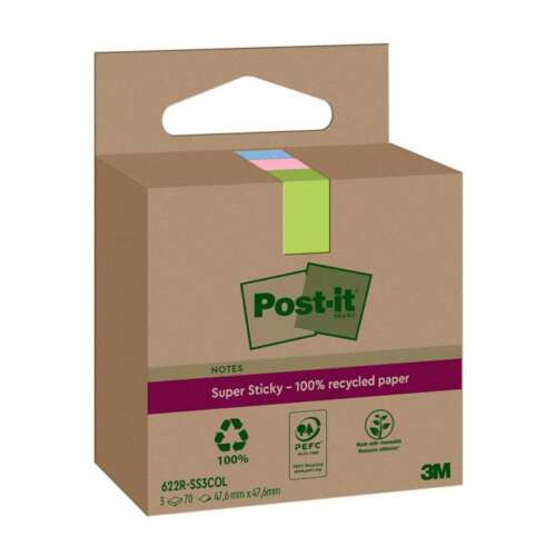 NOTA SADH.POST-IT 47x47mm 3x70H REC M