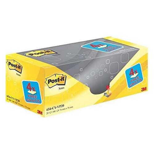 NOTA ADH.POST-IT 76X76MM 20x100H CY