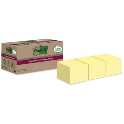 NOTA SADH.POST-IT 76X76MM 18x70H RE Y