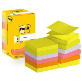 ZNOTA ADH.POST-IT 76X76MM 6X100H NEON
