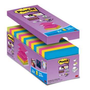 ZNOTA ADH.POST-IT 76X76MM  16X90H MIX