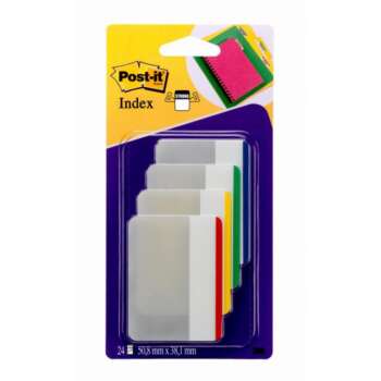 BANDERITA POST-IT 24MARC.51X38MM 4COL