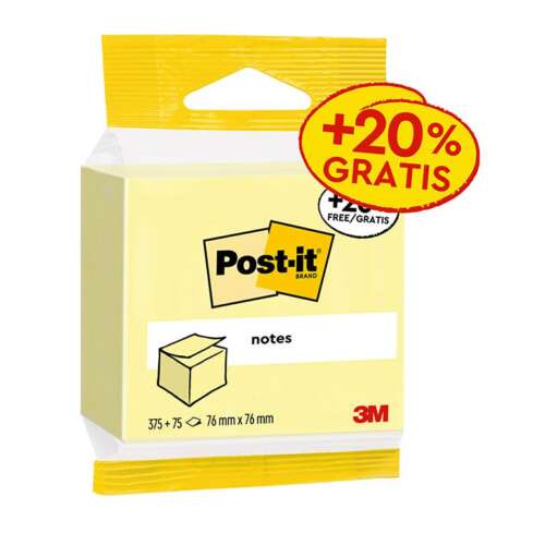 NOTA ADH.POST-IT 76X76 CY 450H BL