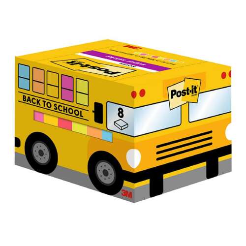 NOTA ADH.POST-IT 664X76 COL.S 90H/8PK