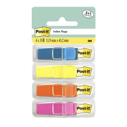 BANDERITAS POST.IT 12X43 COL.SURT