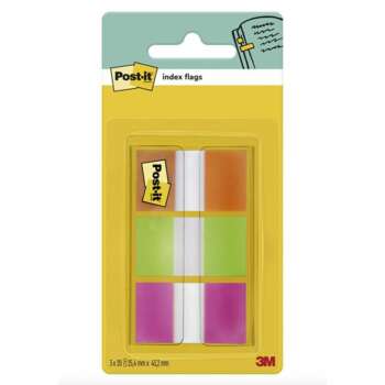BANDERITAS POST.IT 25X43 COL.FLUOR