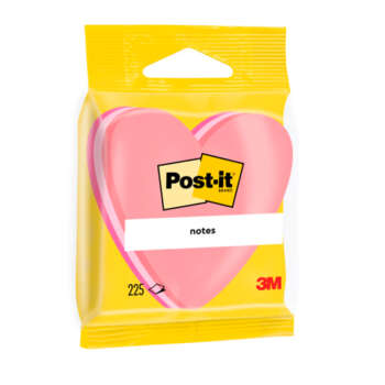 NOTA ADH.POST-IT 70X70 CORAZON 225H