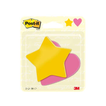 NOTA ADH.POST-IT 70X72 ESTRELLA 30H