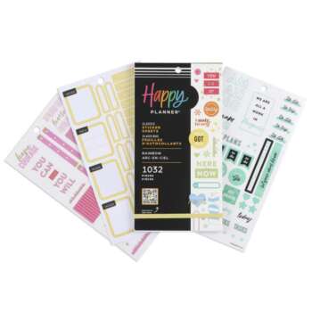PEGATINAS HAPPY PLANNER RAINBOW /30H
