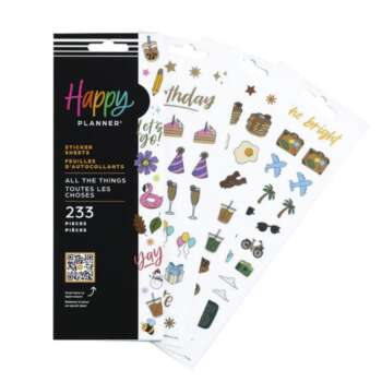 PEGATINAS HAPPY PLANNER ICONS /8H