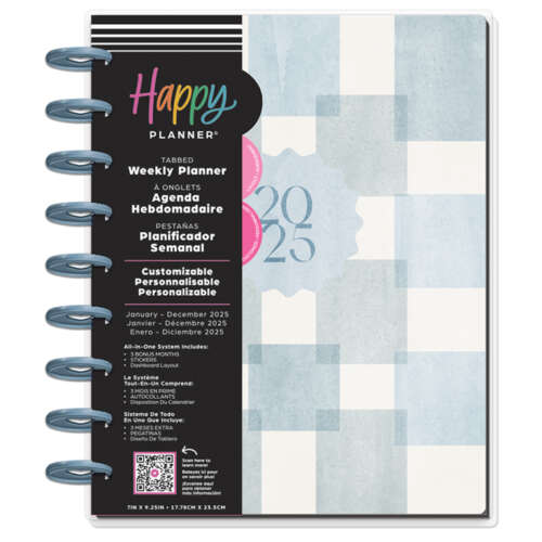 NOTEBOOK HAPPY PLANNER MINI COASTAL