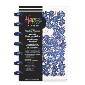 AGENDA HAPPY PLANNER MINI HUES BLUES