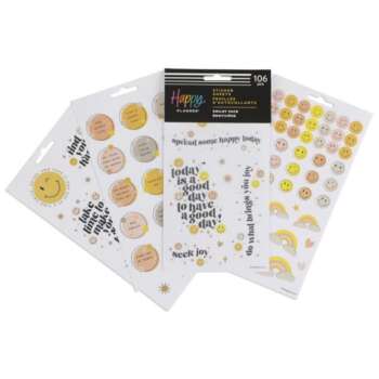 PEGATINAS HAPPY PLANNER SMILEY /5H
