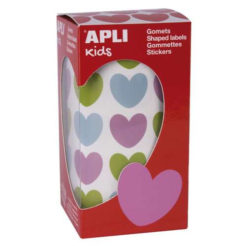 GOMETS APLI CORAZONES 20X18 SURTIDO