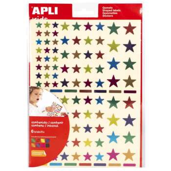 GOMETS APLI ESTRELLAS MULTI METAL /6H
