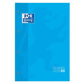 RECAMBIO OXFORD A4+ 80H CN5 TURQUESA