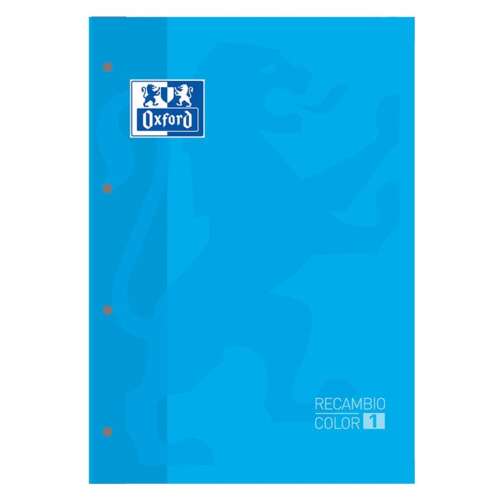 RECAMBIO OXFORD A4+ 80H CN5 TURQUESA
