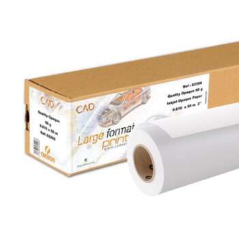 PAPEL PLOTTER 914X50 OPACO INKJT 90G