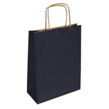 BOLSA PAPEL 35*14*44 KRAFT AZUL L