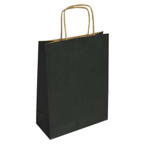 BOLSA PAPEL 32*12*42 KRAFT NEGRO M