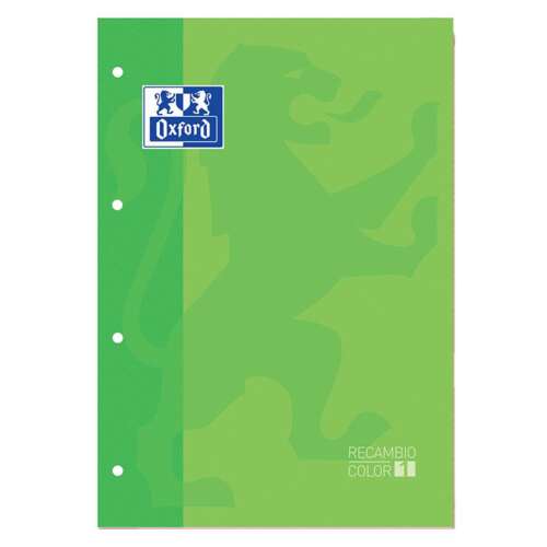 RECAMBIO OXFORD A4 80H CN5 VERDE