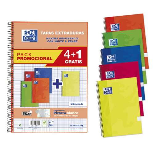 BLOC OXFORD Fº 80/H T.EXTD MM