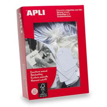 ETIQUETA COLGANTE APLI 45*65MM/1000U