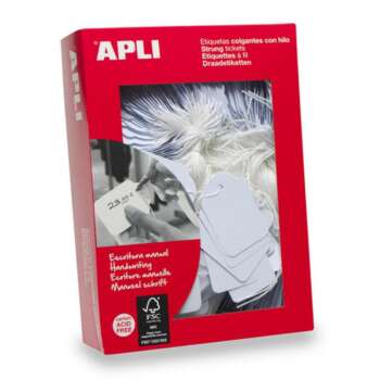 ETIQUETA COLGANTE APLI 50x70MM/400U