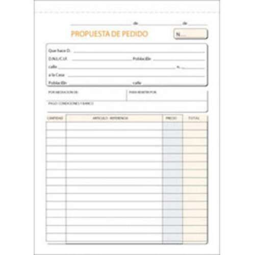 TALONARIO PLUS PEDIDOS 4º NAT.TRIPLIC
