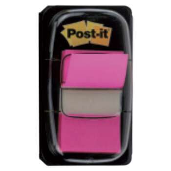 BANDERITAS POST-IT 25,4X43,1 ROS.VIVO