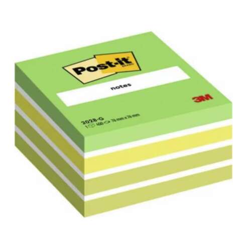 NOTA ADH.POST-IT 76X76 450H VERD PAST