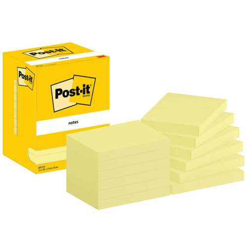 NOTA ADH.POST-IT 76X102 100H AMARILLO
