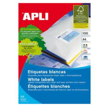 ETIQUETAS APLI A4 70x58,8 100H
