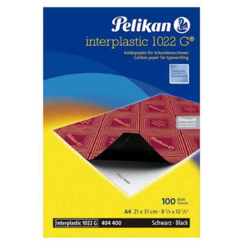 PAPEL CARBON PELIKAN A4 NEGRO 100H
