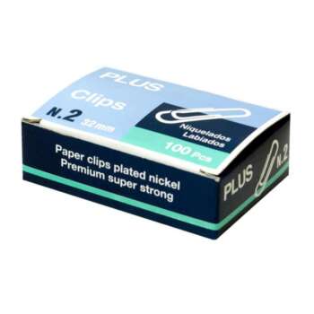 CLIPS PLUS N-2 32MM /100U
