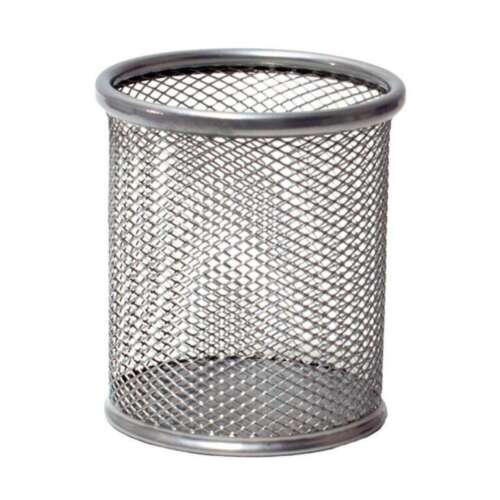 CUBILETE PLUS 185 REJILLA METAL PLATA