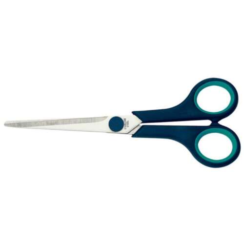 TIJERA PLUS LUXE INOX 7" 180MM AZUL