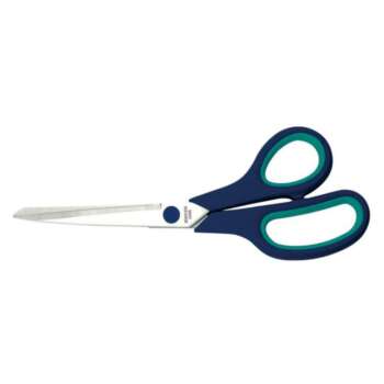 TIJERA PLUS LUXE INOX 8,5" 215MM AZUL
