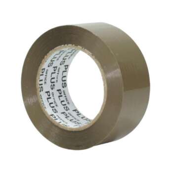 CINTA PRECINTO PLUS MARRON 50X132M